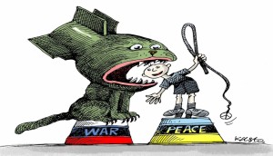 الحرب والسلام.. قلبا